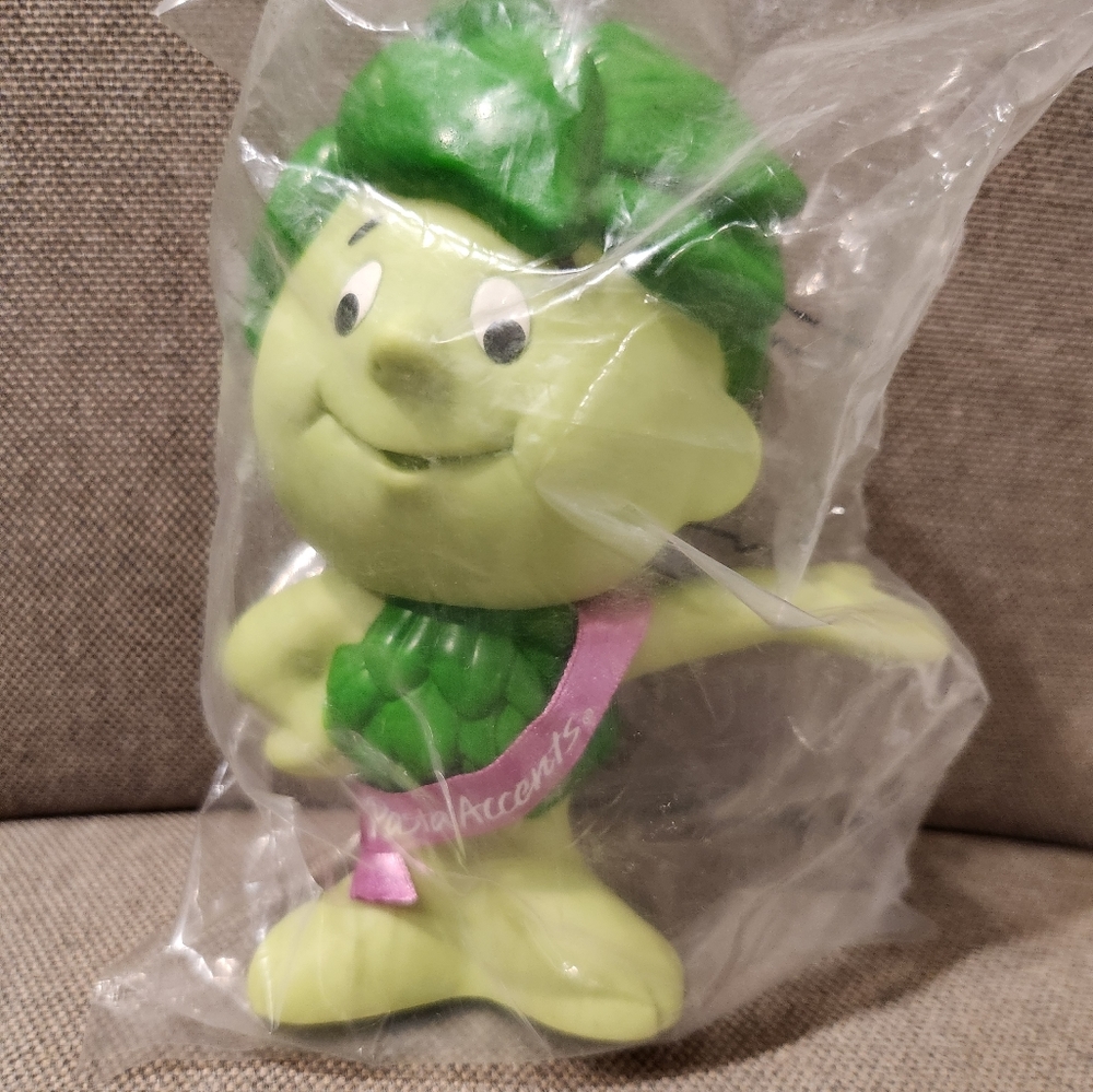 NIP Vintage 1996 Jolly Green Giant Sprout Pasta Accents toy.